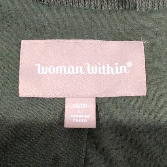 Warm Coat/jacket in OLIVE green - Picture 6 of 6